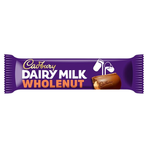 Cadbury Dairy Milk Wholenut 45g | Limey, The British Shop