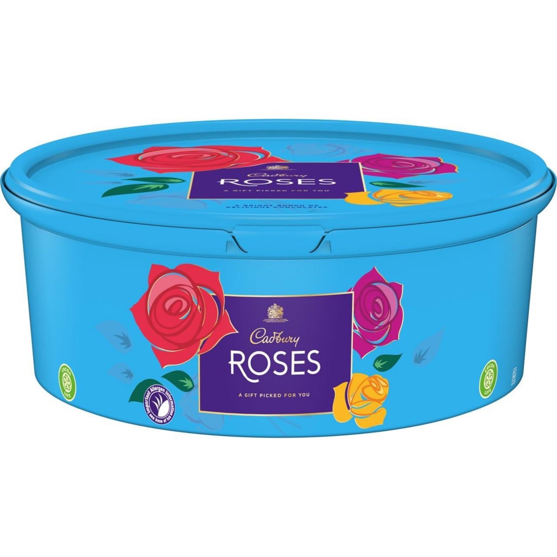 Cadbury Roses Tub 550g Limey, The British Shop